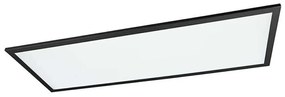 Φωτιστικό Οροφής - Πλαφονιέρα Gamma R62868032 33,5W Led 29x80x5cm Black Mat RL Lighting Metal