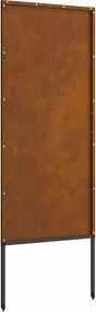vidaXL Οθόνη Ιδιωτικότητας Κήπου Σκ rusty 50 x 140 εκ