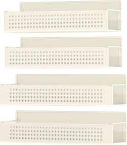 Μαγνητικά Ράφια Για Μπαχαρικά (Σετ 4τμχ) Songmics KCS061W01