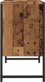 vidaXL Ντουλάπι Νιπτήρα Μπάνιου Παλιό Ξύλο 60x33x60 εκ