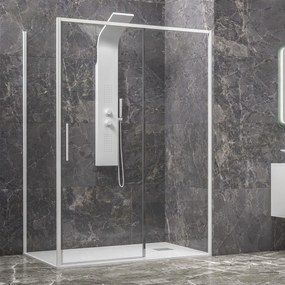 Karag Lea 400 Bianco Nano Καμπίνα Συρόμενη Διάφανη (107-110 cm)