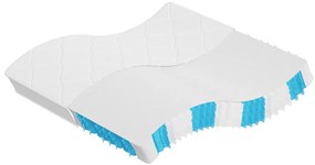 vidaXL Στρώμα με Pocket Springs Μεσαία Σκληρότητα 200 x 200 εκ.