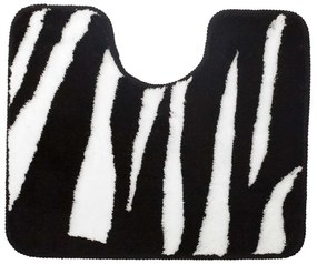 Πατάκι Λεκάνης Safari Black Sealskin 50X60 Ύφασμα