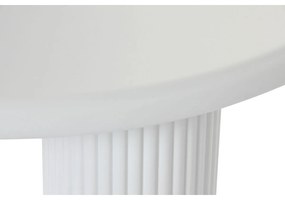 Βοηθητικό Τραπέζι Home ESPRIT Λευκό 75 x 75 x 40 cm