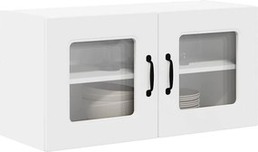 vidaXL Πάνελ πλυντηρίου πιάτων Kalmar Λευκό 80 x 31 x 40 εκ