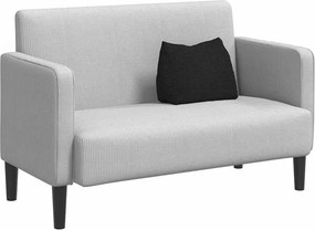 vidaXL Μαξιλάρι Πλάτης Μαύρο 45 x 20 x 35 εκ. ύφασμα