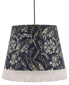 Φωτιστικό Οροφής Folk Tale CL50371 ø25xø35xH25 Dark Blue-White MindTheGap Metal, Fabric
