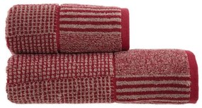 Πετσέτα Easton Bordo Nef-Nef Face 50x90cm 100% Cotton