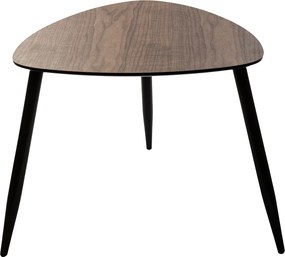 Τραπέζια Σαλονιού (Σετ 2τμχ) A-S Mileo Walnut 166640