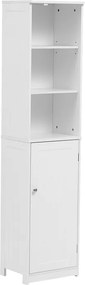 Ντουλάπι-στήλη Desilia pakoworld mdf λευκό 37x30x160εκ