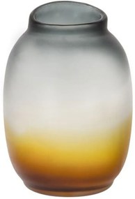 Βάζο Διακοσμητικό Sunset 70432 18x18x25cm Multi Artekko Glass