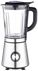 Telemax Ideakitchen LB6107A Μπλέντερ για Smoothies με Γυάλινη Κανάτα 1.7lt 1000W Inox