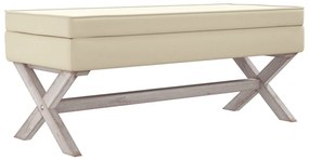 vidaXL Πάγκος Αποθήκευσης 110 x 45 x 49 εκ. Λινός