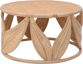 Σαλόνι Ytrone-Siderty σετ 2τεμ rattan σε φυσική απόχρωση 80x80x45 εκ.