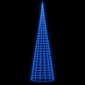 vidaXL Χριστουγεννιάτικο δέντρο LED 3000 LED Μπλε 800 εκ.