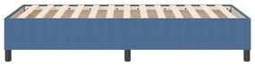 vidaXL Κρεβάτι με ελατήρια Μπλε 100 x 200 cm Βελούδο