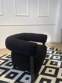 Stewehome Πολυθρόνα με πόδια από ξύλο 60x55x55 cm