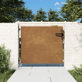 vidaXL Πύλη Κήπου 85 x 100 εκ. από Ατσάλι Corten