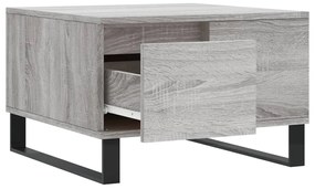 vidaXL Τραπεζάκι Σαλονιού Γκρι Sonoma 55x55x36,5εκ. Επεξεργασμένο Ξύλο