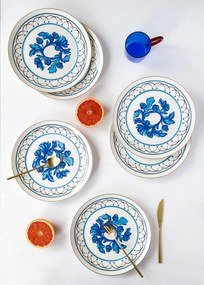 Service Plate Set (6 Pieces) DNR0052 Multicolor