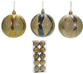 Χριστουγεννιάτικη Μπάλα 60mm Σετ 10Τμχ