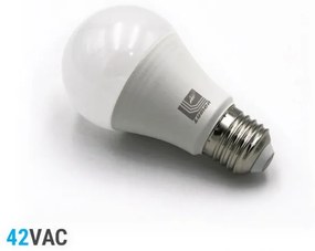 Λάμπα LED Αχλάδι Ε27 8W 42VAC Θερμό 3000Κ 13-2725800 Lumen 13-2725800