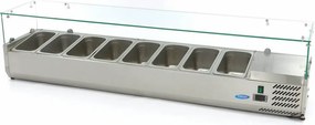 Countertop Prep Fridge - 180cm - Fits 8 x 1/3 GN