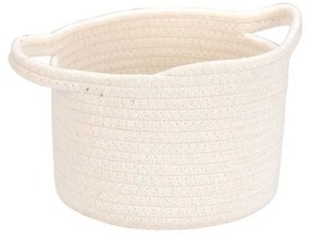 Estia Καλάθι Κρεμαστό Blanca 18x18x13cm Λευκό