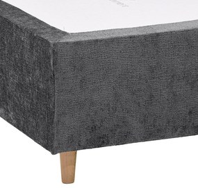 Επενδυμένο Κρεβάτι New Amsterdam Fylliana Γκρί 90x200 εκ. 90x208x124 εκ.