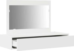 vidaXL Τραπέζι περιποίησης Λευκό 100 x 40 x 70 εκ. Επεξεργασμένο Ξύλο