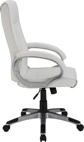 ΚΑΡΕΚΛΑ ΓΡΑΦΕΙΟΥ CHANDER HM1092.02 ΛΕΥΚΗ 63x66x116 εκ.