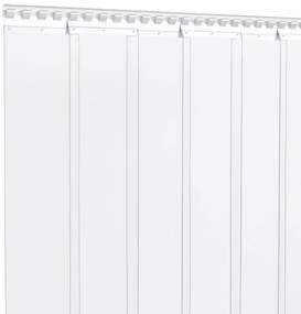 vidaXL Λωριδοκουρτίνα Ρολό 2 χιλ. x 200 χιλ. / 25 μ. από PVC