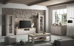 Bali Καρεκλα Relax Μαύρη + Υποπόδιο 83x86x102 cm