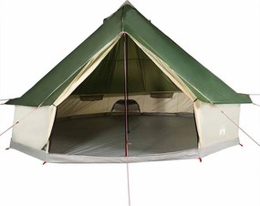 vidaXL Σκηνή Οικογενειακή Tipi 6 Ατόμων Αδιάβροχη Πράσινη