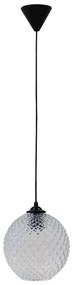Φωτιστικό Οροφής Μονόφωτο Heronia Ball 02-0211 Transparent