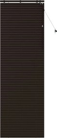 vidaXL Βενετσιάνικη Σκίαση Σκούρο Καφέ 75 x 250 εκ. 35 mm