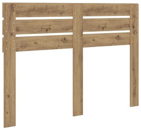vidaXL Κεφαλάρι με κεφαλάρι Artisan Oak 160 cm Επεξεργασμένο ξύλο