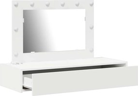 vidaXL Τραπέζι περιποίησης Λευκό 100 x 40 x 70 εκ. Επεξεργασμένο ξύλο