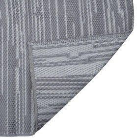 vidaXL Χαλί εξωτερικού χώρου ARAKIL Ανθρακί 140x200 cm PP