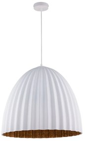 Φωτιστικό Οροφής Telma M 32023 43x50 White-Copper Sigma Lighting Υαλοβάμβακας