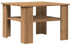 vidaXL Τραπεζάκι σαλονιού Artisan Oak 60x60x42 cm Κατασκευασμένο ξύλο