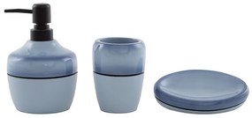 Σαπουνοθήκη Γυάλινη Glass Blue - Nef-Nef Homeware