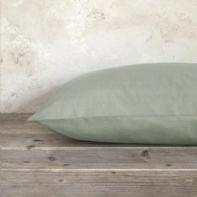 Μαξιλαροθήκες Unicolors (Σετ 2τμχ) Rock Green Nima 52X72 100% Cotton
