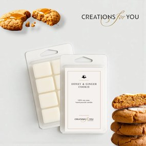 Wax Melts Μπάρα με Άρωμα Honey &amp; Ginger Cookie - ΜΠΑΡΑ 100 ΓΡ.+-