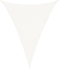 vidaXL Πανί Σκίασης Λευκό 3 x 4 x 4 μ. από HDPE 160 γρ./μ²