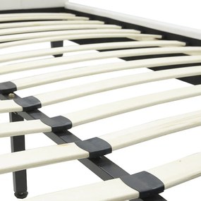 Κρεβάτι Nevil pakoworld 150x200 PU χρώμα λευκό ματ