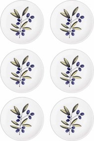 Service Plate Set (6 Pieces) OVS0003 Multicolor