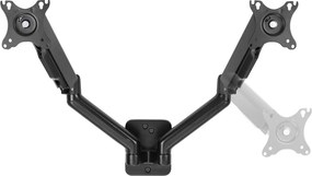 BRATECK επιτοίχια βάση για 2x οθόνες LDA32-114, 17-32", έως 9kg