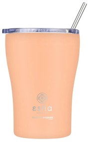 Θερμός-Ποτήρι Ανοξείδωτο Coffee Mug Peach Fuzz Save The Aegean Estia 350ml-9x13εκ. 01-23416