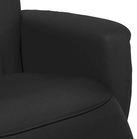 vidaXL Κάθισμα μασάζ Μαύρο Τεχνητό Δέρμα